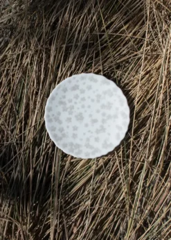 Slåpeblom lautanen Ø13 cm, Harmaa