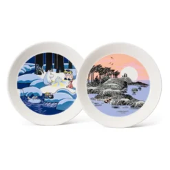 Snow lantern & Moomin’s Day 2018 Muumi lautaset, Ø19 cm