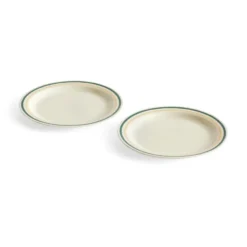 Sobremesa lautanen Ø24,5 cm 2 kpl, Green-sand
