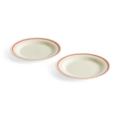 Sobremesa lautanen Ø18,5 cm 2 kpl, Red