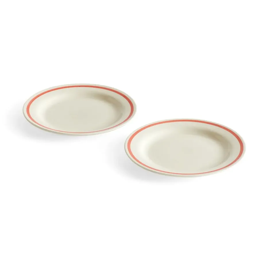 Sobremesa lautanen Ø18,5 cm 2 kpl, Red