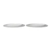 Sonae lautanen 2-pack, Harmaa-valkoinen, Ø22 cm