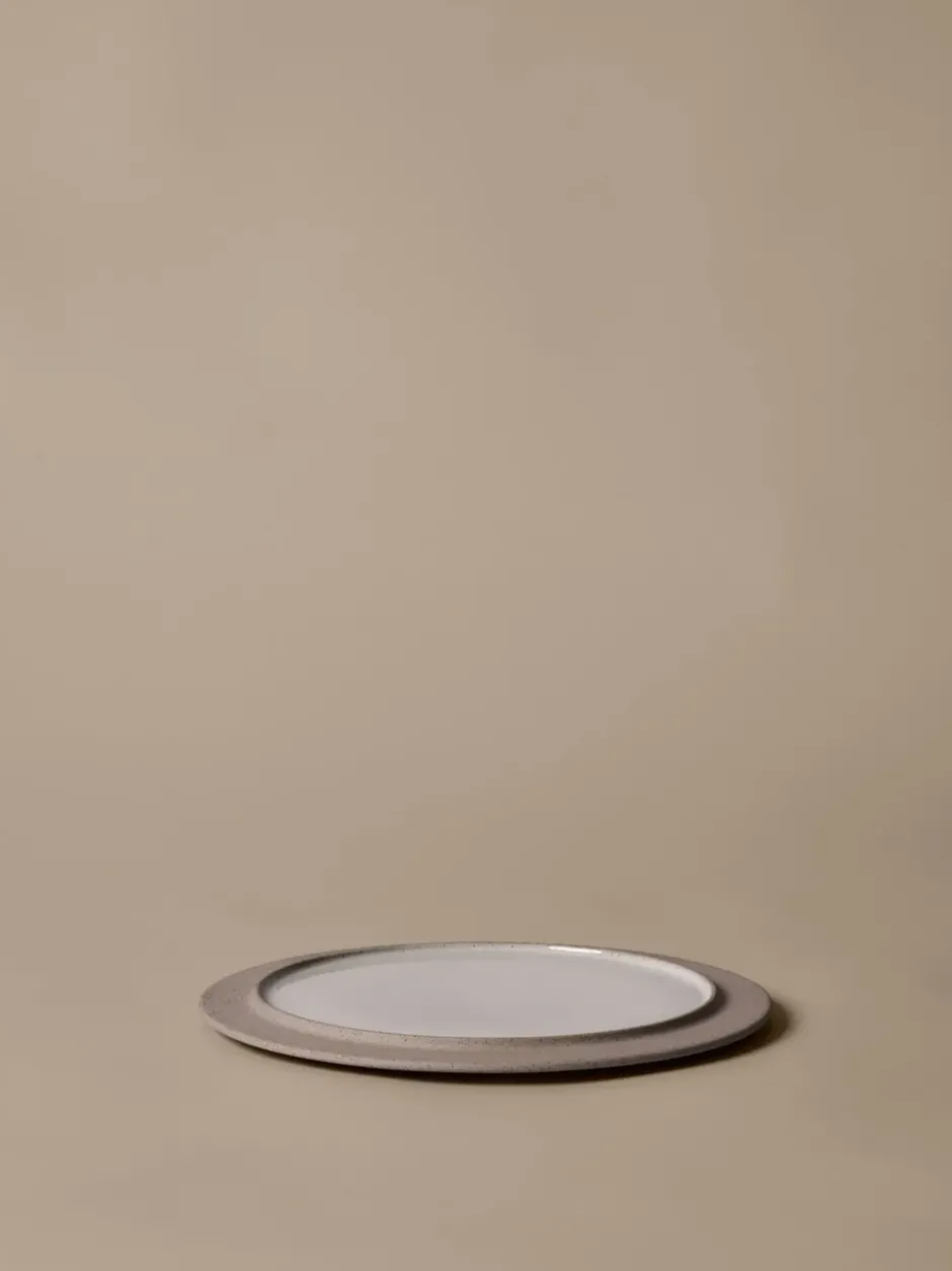 Sonae lautanen 2-pack, Harmaa-valkoinen, Ø28 cm