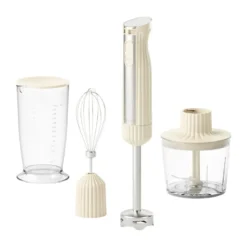 Sous chef sauvasekoitin, Cream, 4 osaa