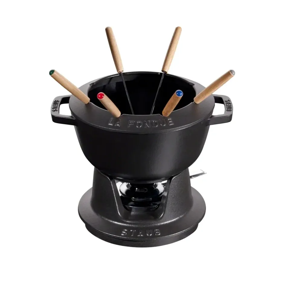 Staub fonduesetti, 2,35 l, musta