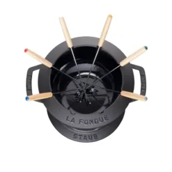 Staub fonduesetti, 2,35 l, musta