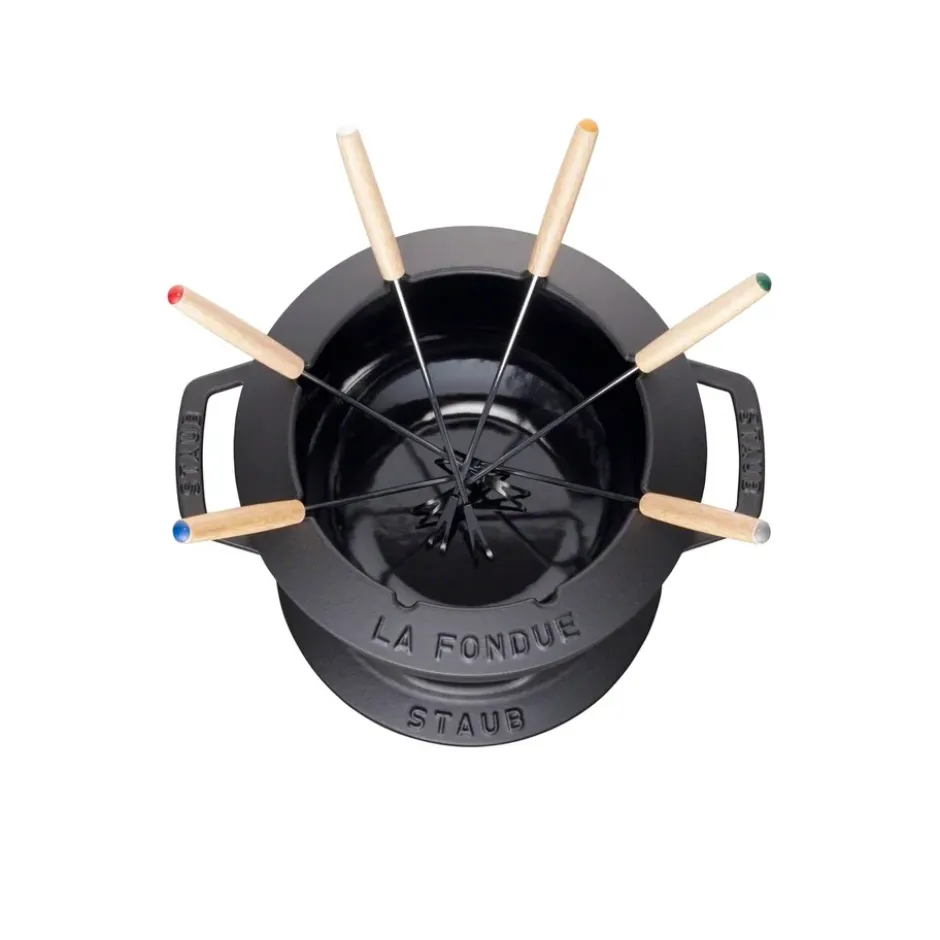 Staub fonduesetti, 1,65 l, musta