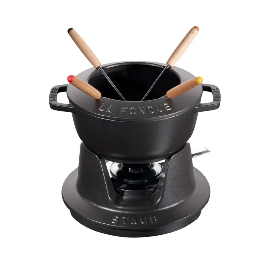 Staub fonduesetti, 1,1 l, musta