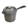 Staub La Cocotte kattila korkea grafiitinharmaa, 1,2 L
