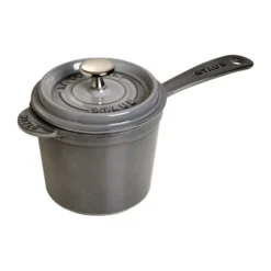 Staub La Cocotte kattila korkea grafiitinharmaa, 1,2 L