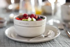 Staub New White Truffle lautanen, Ø20 cm