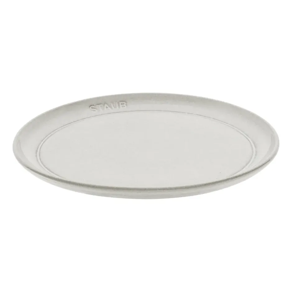 Staub New White Truffle lautanen, Ø22 cm