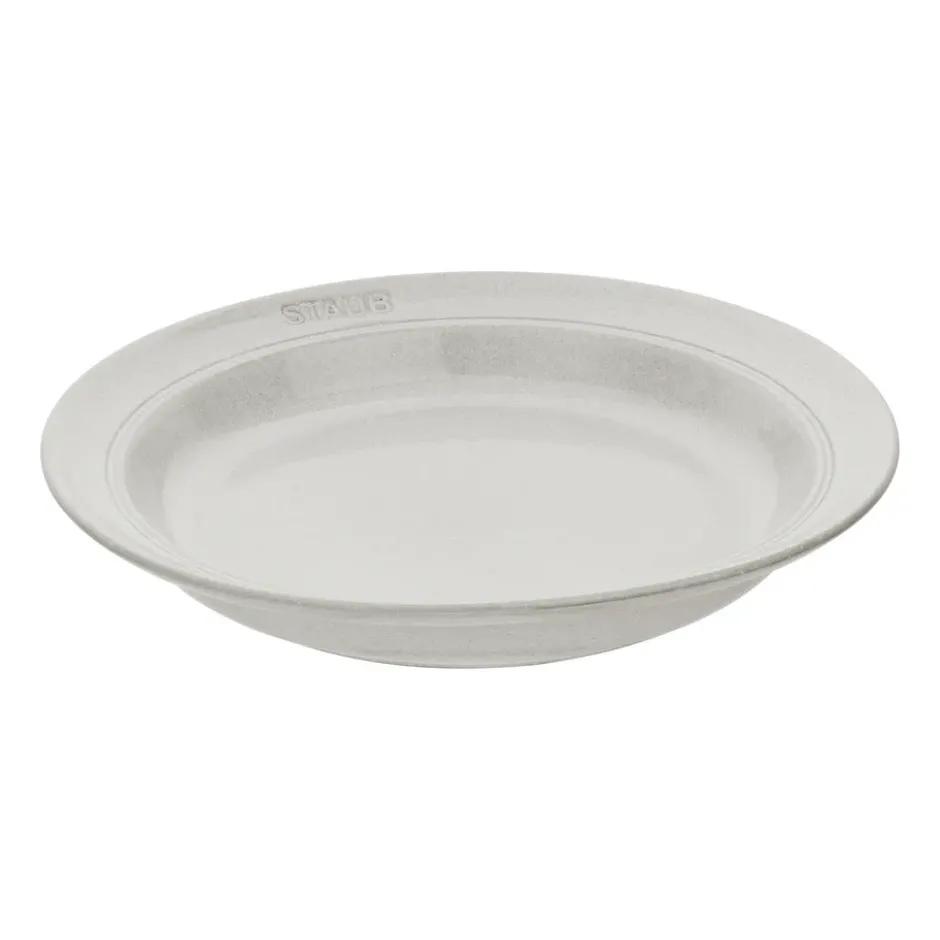 Staub New White Truffle syvä lautanen, Ø24 cm