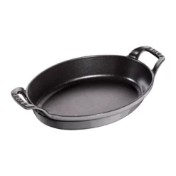 Staub ovaali uunivuoka valurauta 24 cm., Grafiitinharmaa
