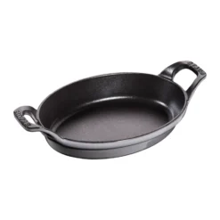Staub ovaali uunivuoka valurauta 21 cm, Grafiitinharmaa