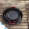 Staub paellapannu valurauta 2 kahvaa Ø34 cm., Musta