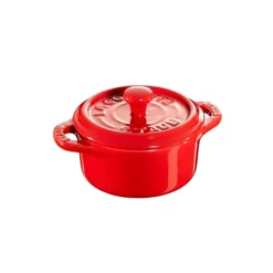 Staub pyöreä minipata, 0,2 l, punainen