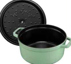 Staub pyöreä pata valurautaa, 3,8 l, Salvia