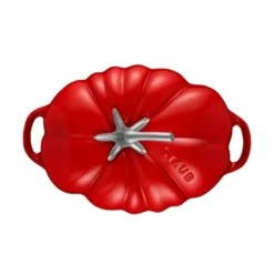 Staub tomaattipata valurautaa, 2,9 l, punainen