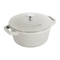 Staub Twister La Cocotte pata 4 L, White truffle