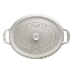 Staub White Truffle -pata, ovaali, 3,2 l