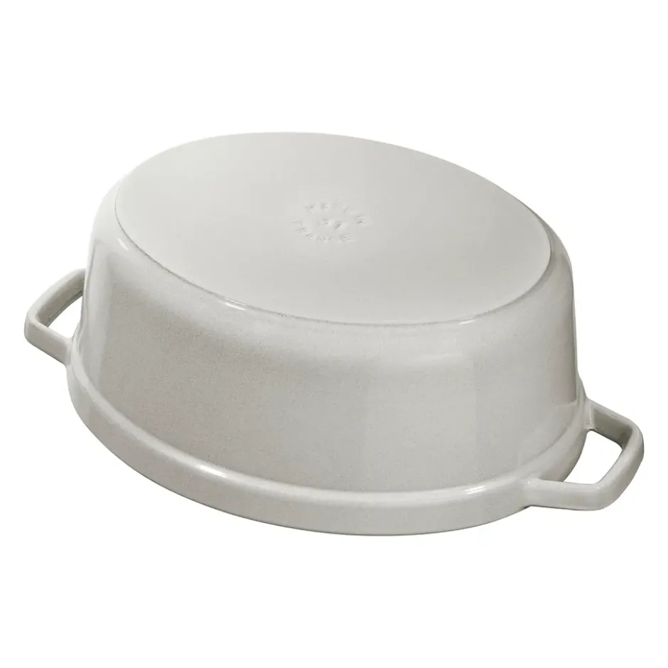 Staub White Truffle -pata, ovaali, 3,2 l