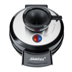 Steba Volcano WE20 belgialainen vohvelirauta, Musta