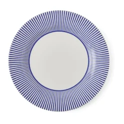 Steccato lautanen Ø28 cm, Sinivalkoinen