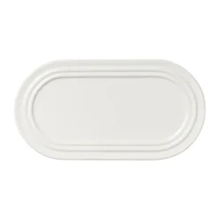 Stevns lautanen, soikea 27,5 cm, Chalk white