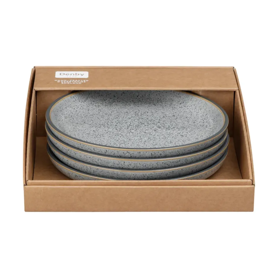 Studio Grey lautanen 21 cm, 4-pakkaus, Graniitti