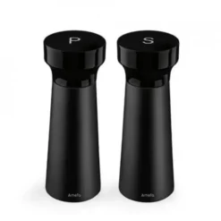 Suola- & pippurimylly 15 cm 2 kpl, Musta