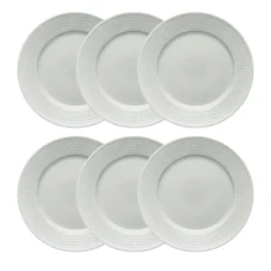 Swedish Grace lautanen Ø 27 cm 6-pakkaus Dimma (harmaa)