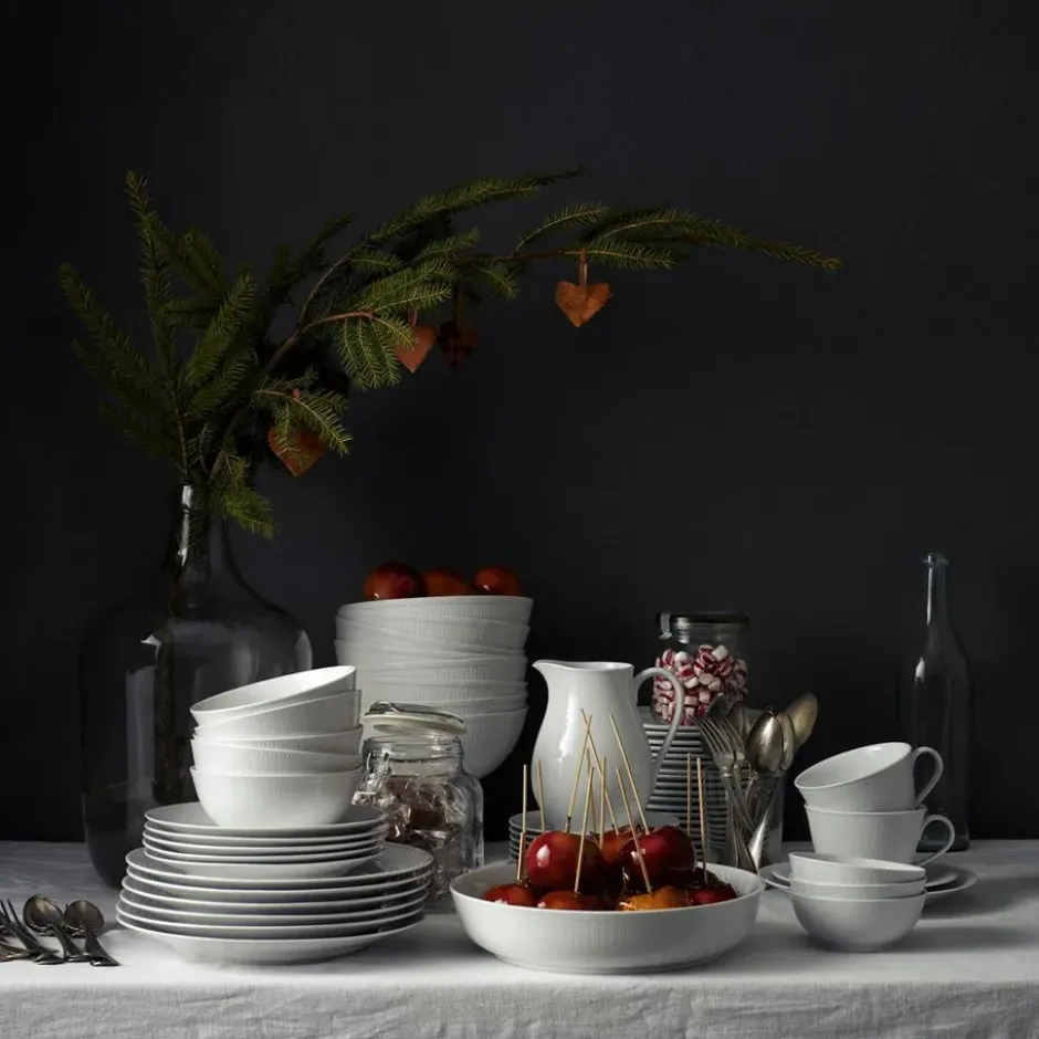 Swedish Grace lautanen Ø21 cm, valkoinen