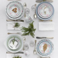 Swedish Grace Winter asetti 17 cm, valkoinen
