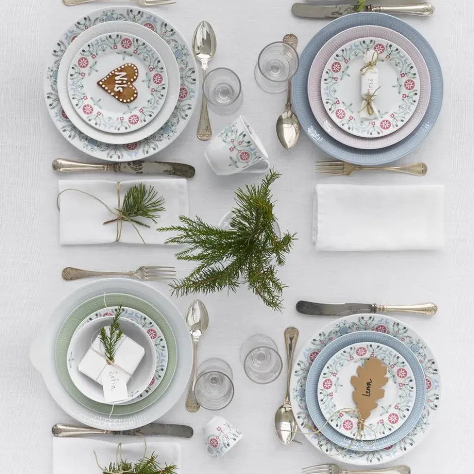 Swedish Grace Winter asetti 17 cm, valkoinen