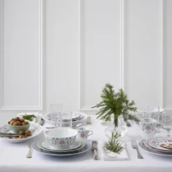 Swedish Grace Winter asetti 17 cm, valkoinen