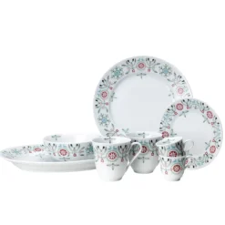 Swedish Grace Winter lautanen 21 cm, valkoinen