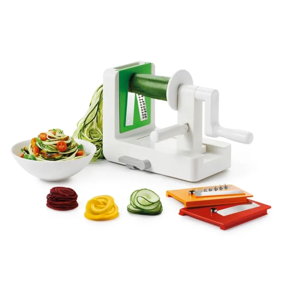 Tabletop vihannesspiraalikone Spiralizer, Vihreä