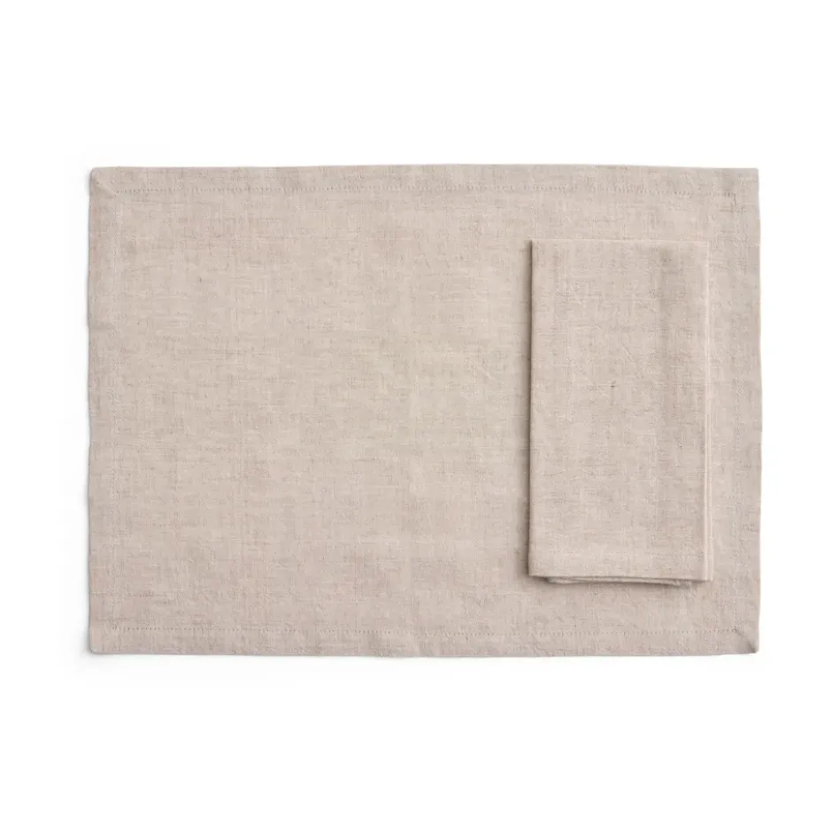 Tavolo tablettiliina/lautasliina 4-pack., Soft beige