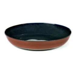 Terres de Rêves -lautanen 21 cm, Dark blue-rust