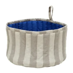 Toppu leipäkori Ø24 cm, Savisävyinen sininen