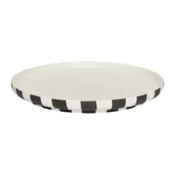 Toppu ruokalautanen Ø26,5 cm, Black-white