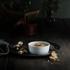 Toulouse-keittokulho, suorat reunat Ø 14cm, Valkoinen