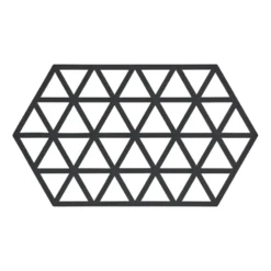 Triangles pannunalunen 14x24 cm, Black