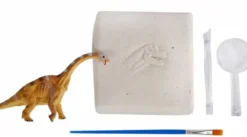 Utgrävningskit Dinosauriefossil och Dinosauriefigur 11 cm