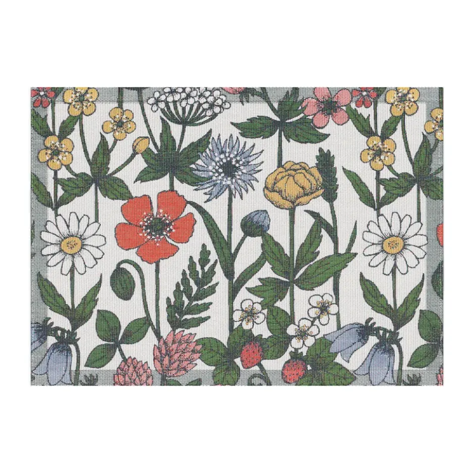 Vildblomster pöytätabletti 35x48 cm, Monivärinen