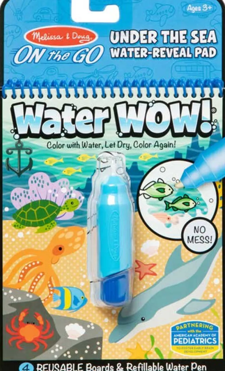 Water Wow Under the sea - I havet Melissa and Doug Målarbok