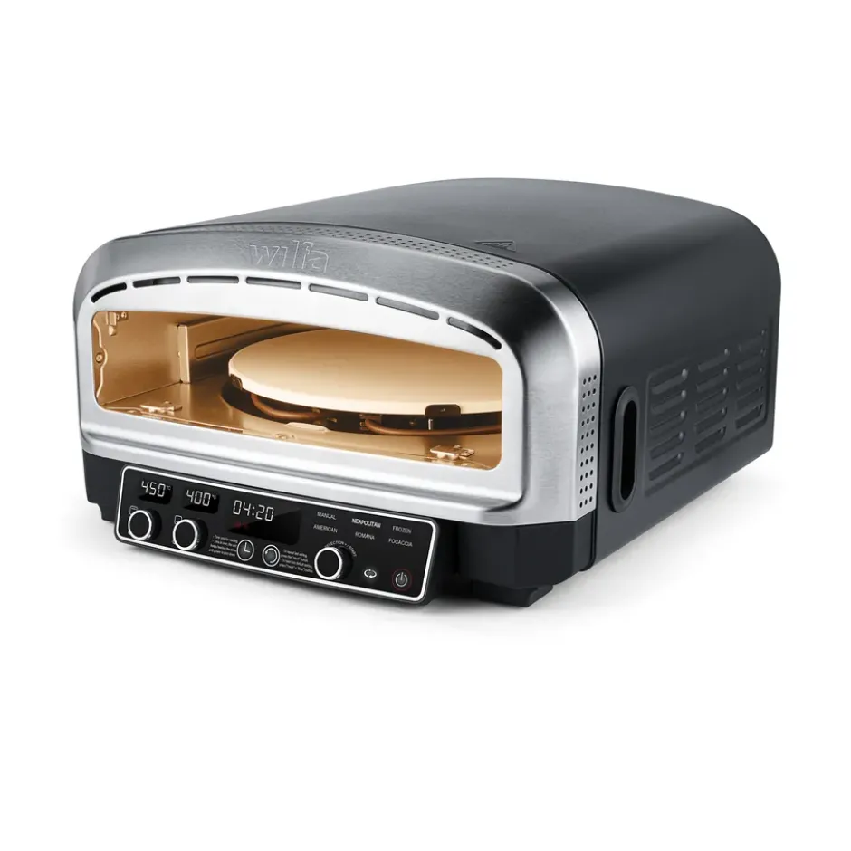 Wilfa Crust sähköpizzauuni PO2B-E2200, Harmaa