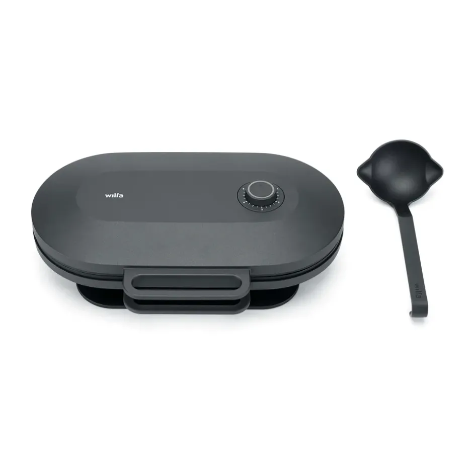 Wilfa Joy vohvelirauta, tupla, Musta, 1500 W
