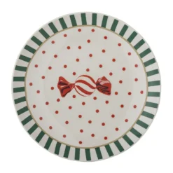 Yule lautanen Ø16 cm, Luonnollinen punainen